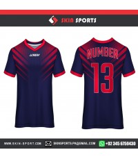 RED NAVY WEAPON   SOCCER JERSEYS